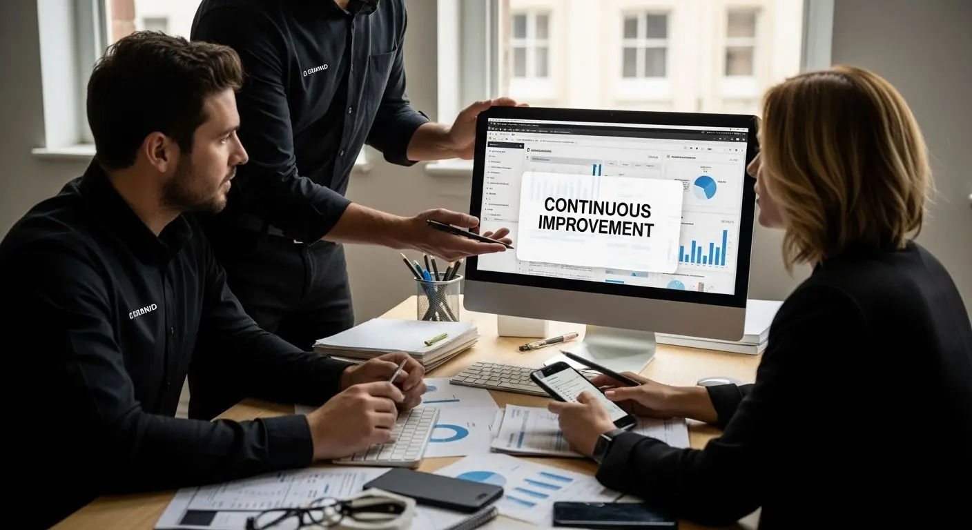 continuous improvement local seo teamwork