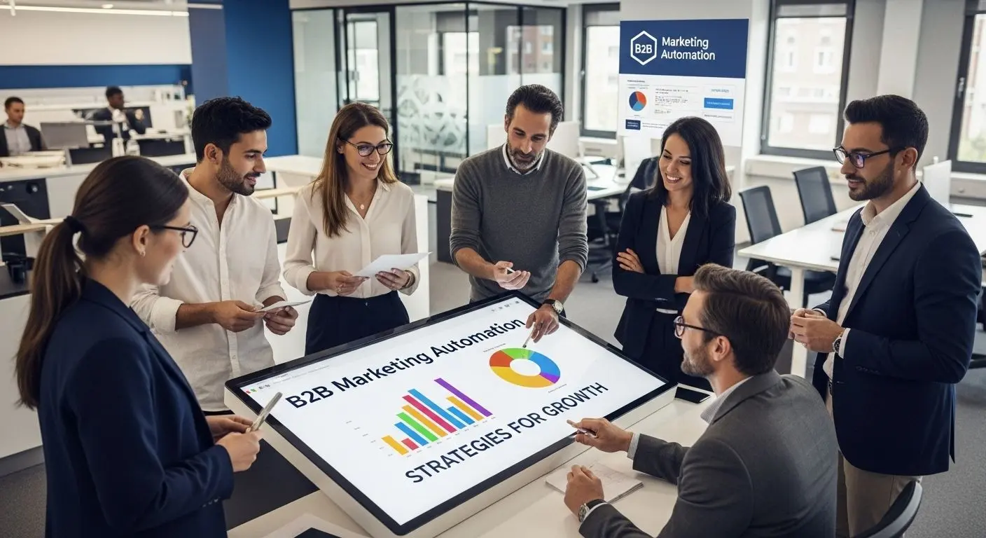 b2b marketing automation team