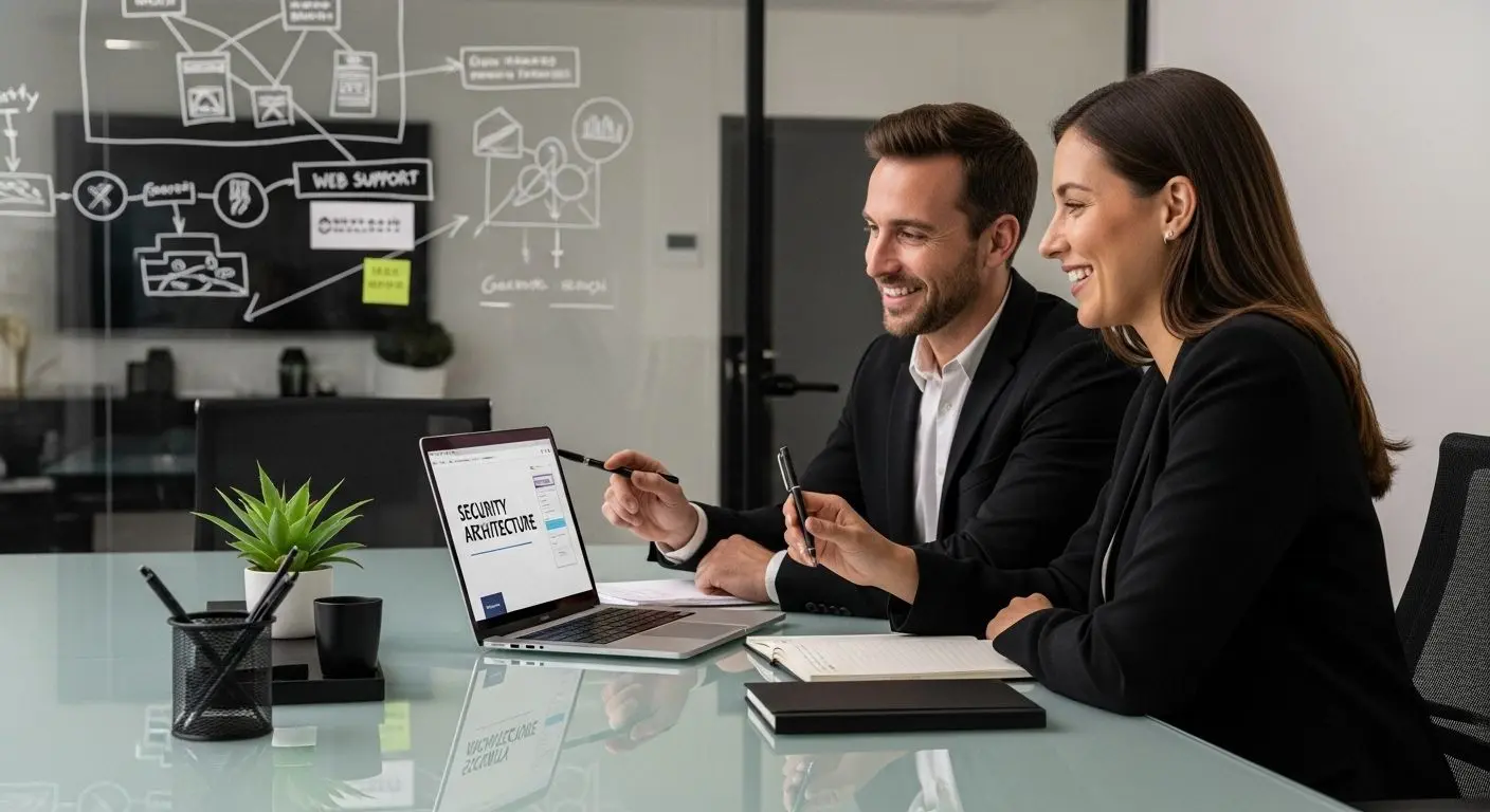 web support security teamwork