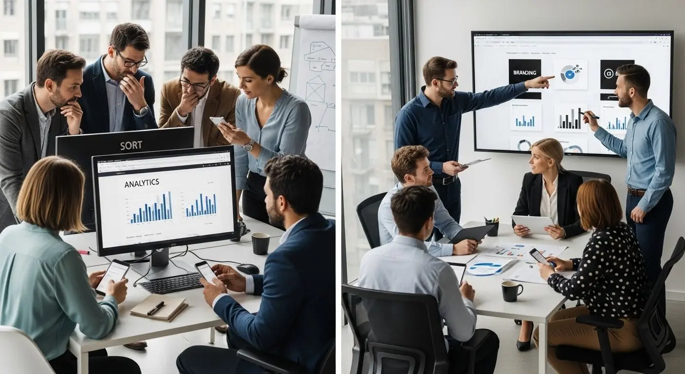 digital marketing, teamwork, mistake analysis