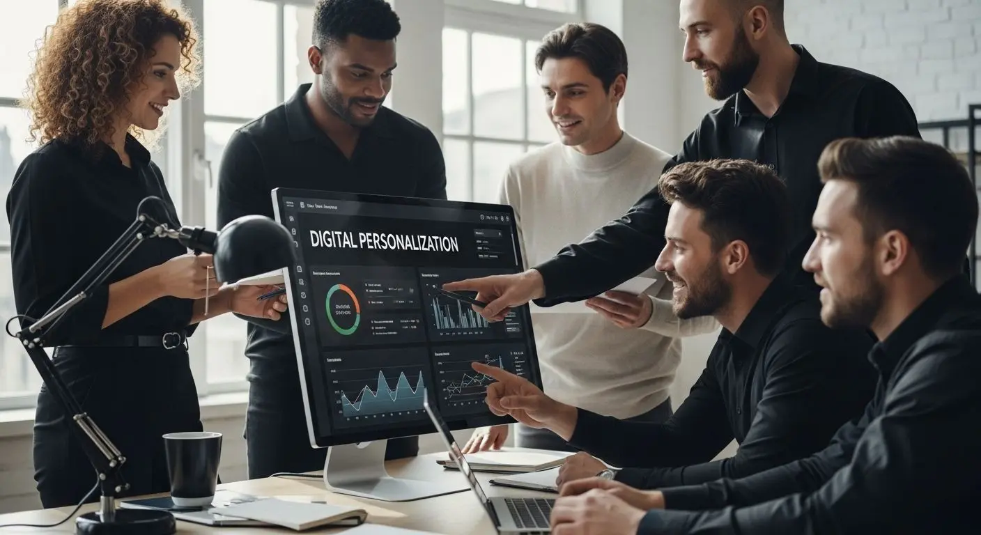 personalization digital marketing team