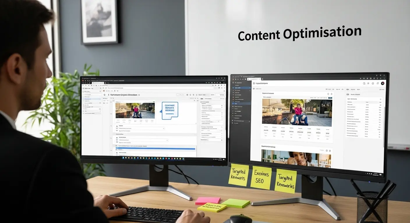 website content optimization
