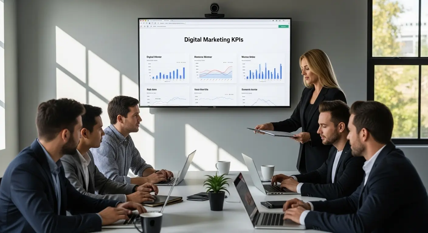 digital marketing kpis team