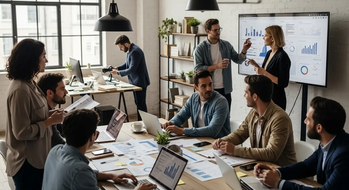 content marketing collaboration, business strategy, digital planning