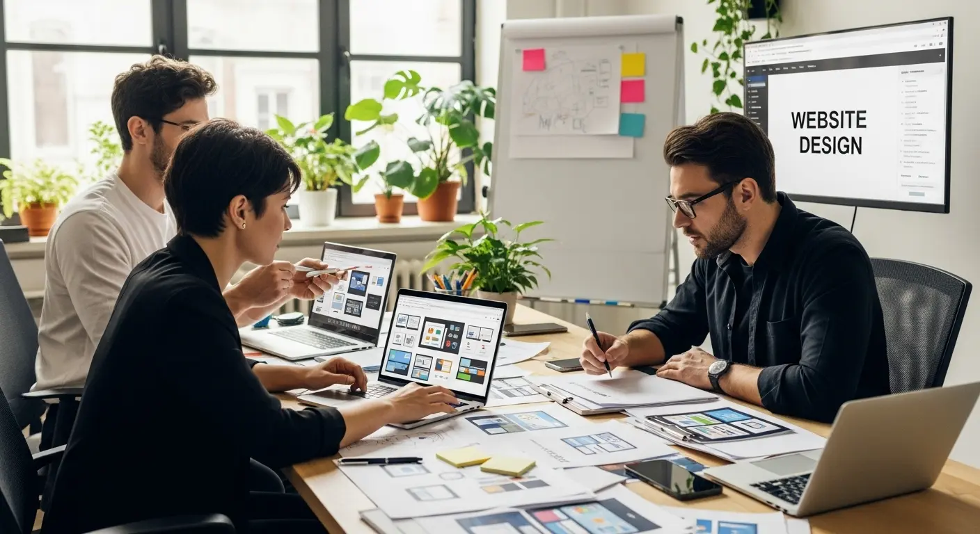 website design packages team
