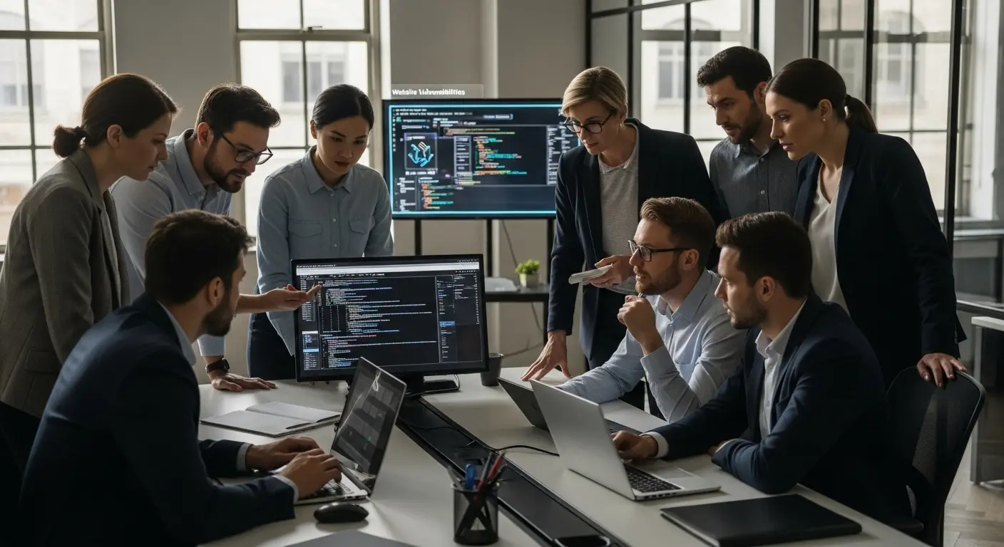 website vulnerabilities team