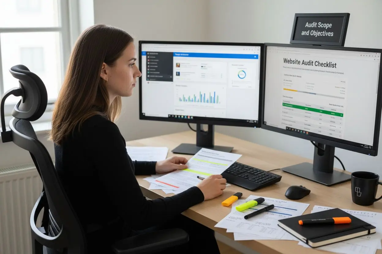 website audit checklist