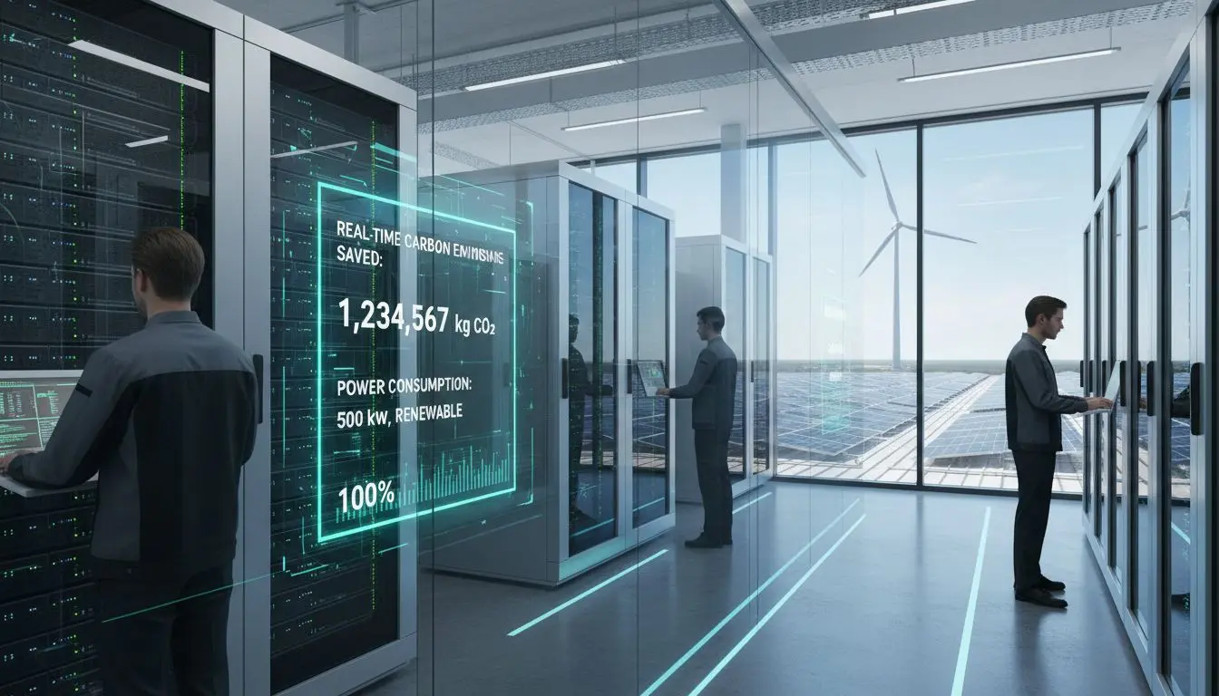 green hosting servers