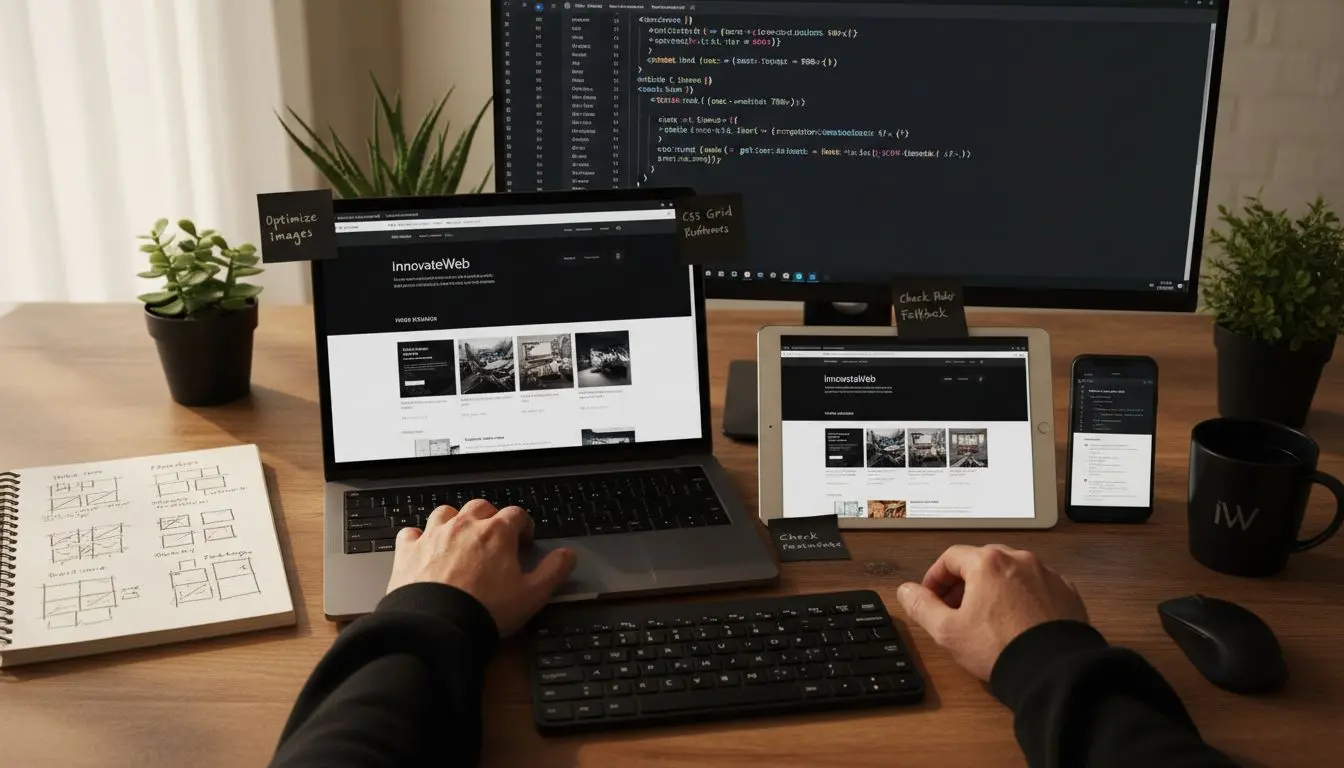 responsive web design workspace