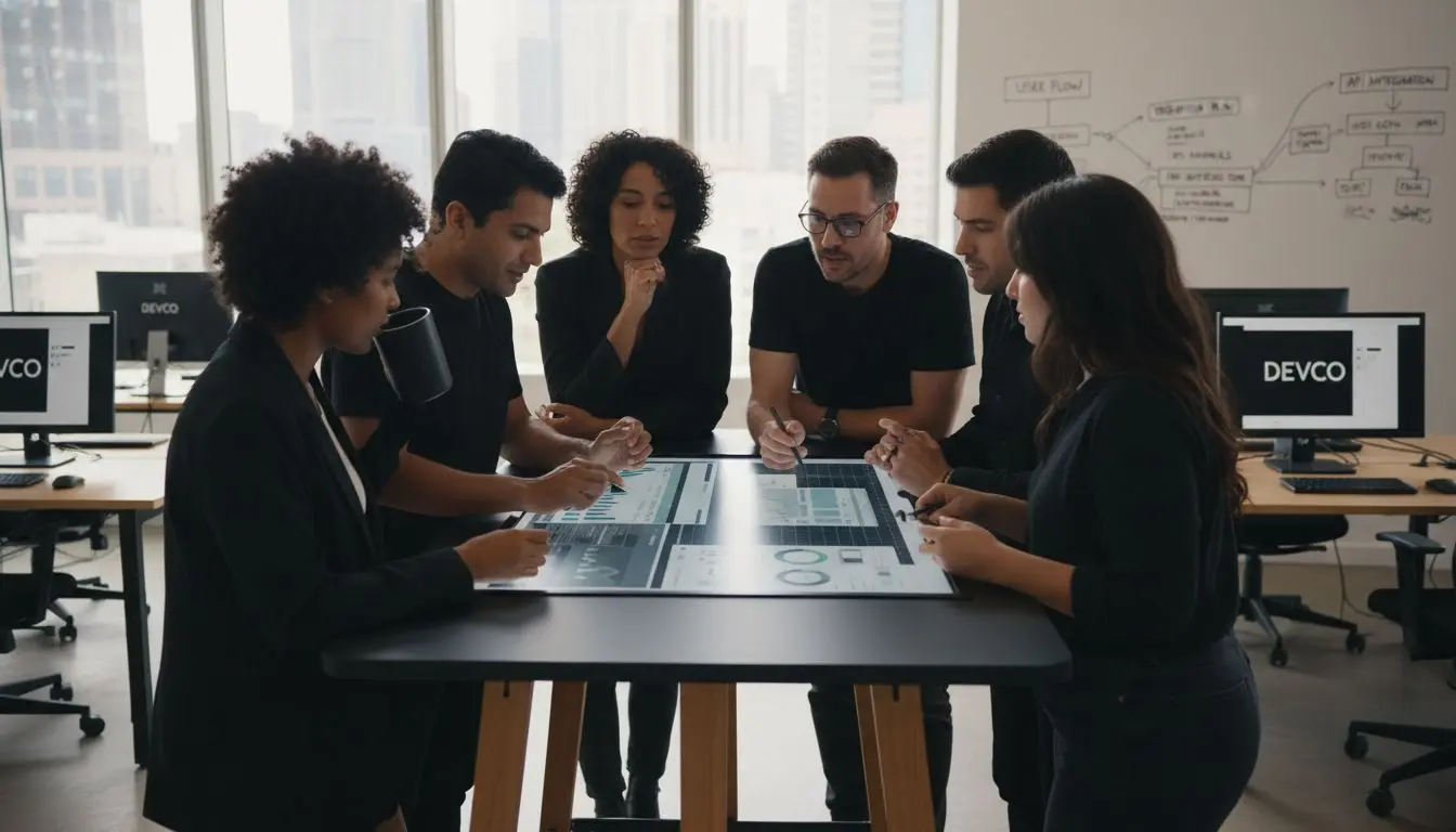 custom website team