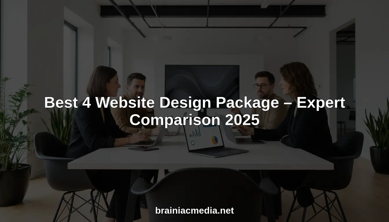 website design package hero header image