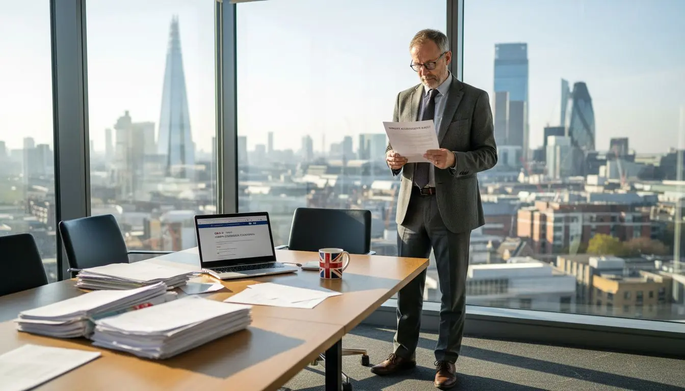 IT manager reviews accessibility compliance report