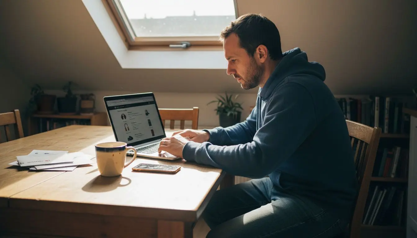 UK consumer browsing online for trust