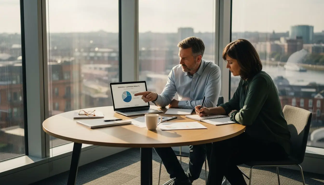 Team analyzes brand storytelling campaign results