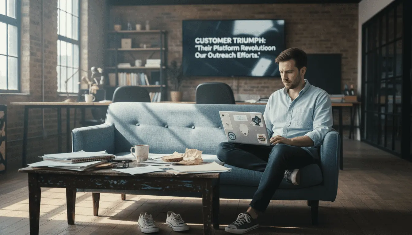 Crafting website story in shared workspace