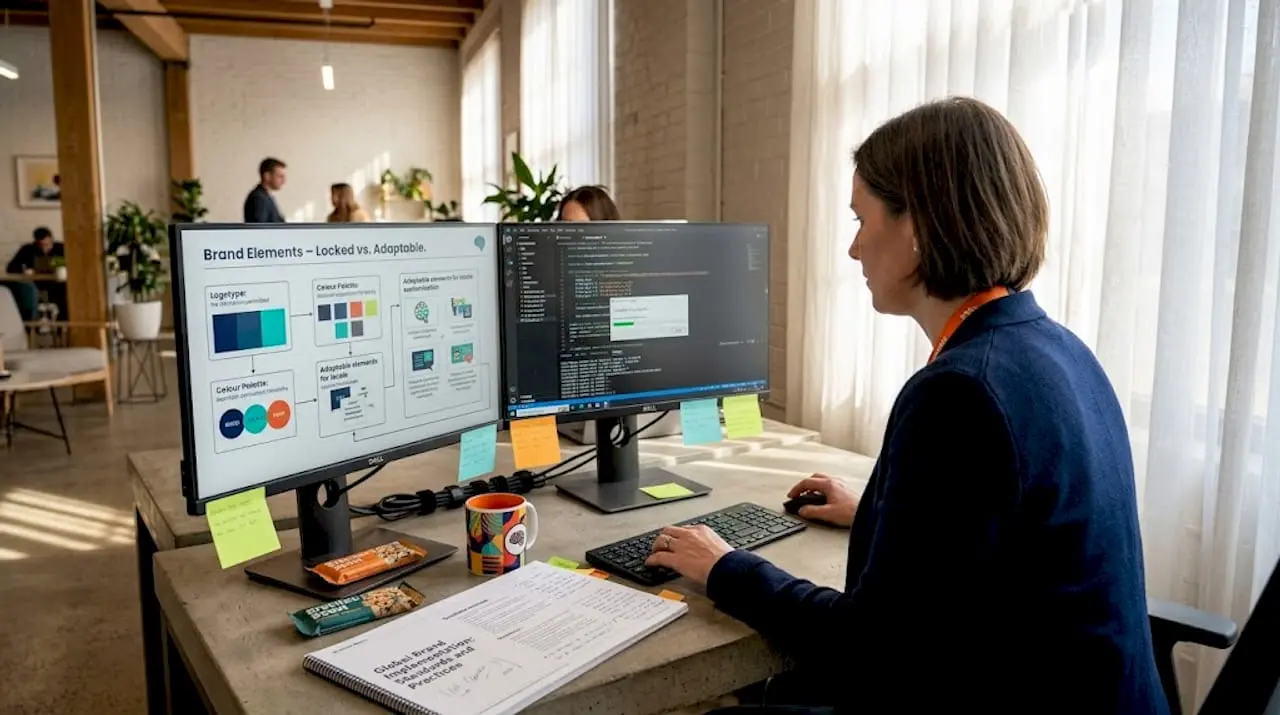 Coordinator sets up brand localisation systems
