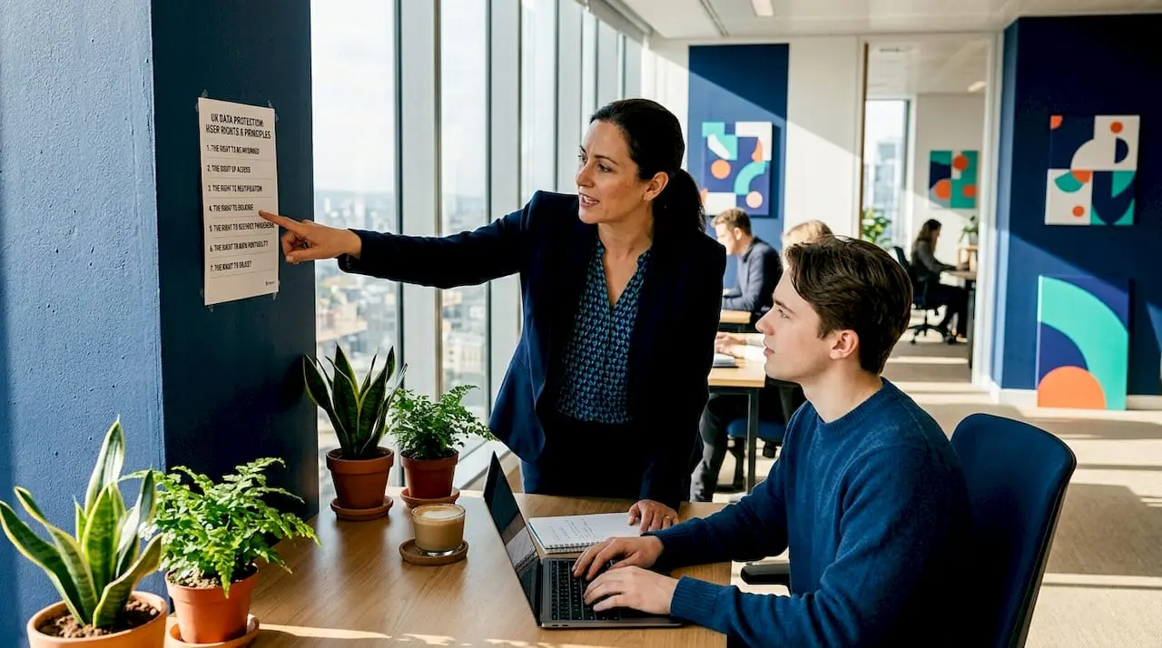 Team discusses GDPR data subject rights