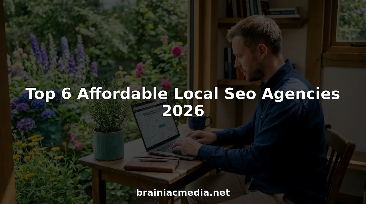 SEO consultant working in home office on laptop