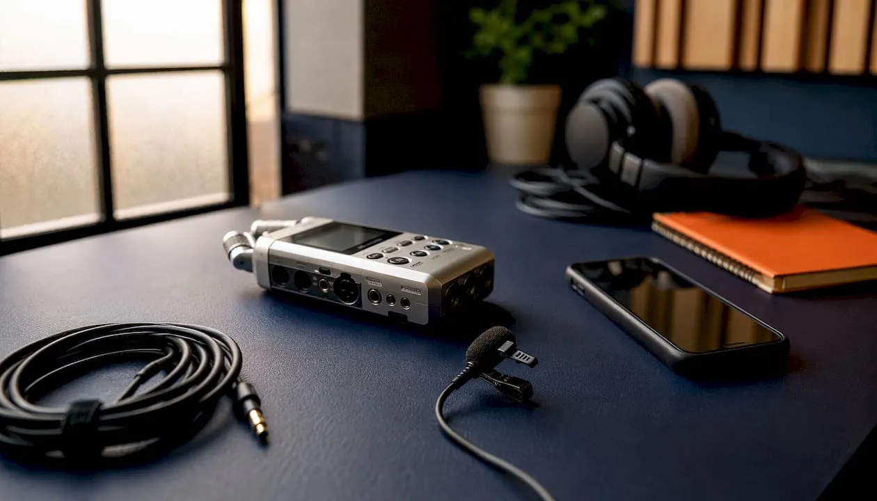 Audio gear for YouTube video recording