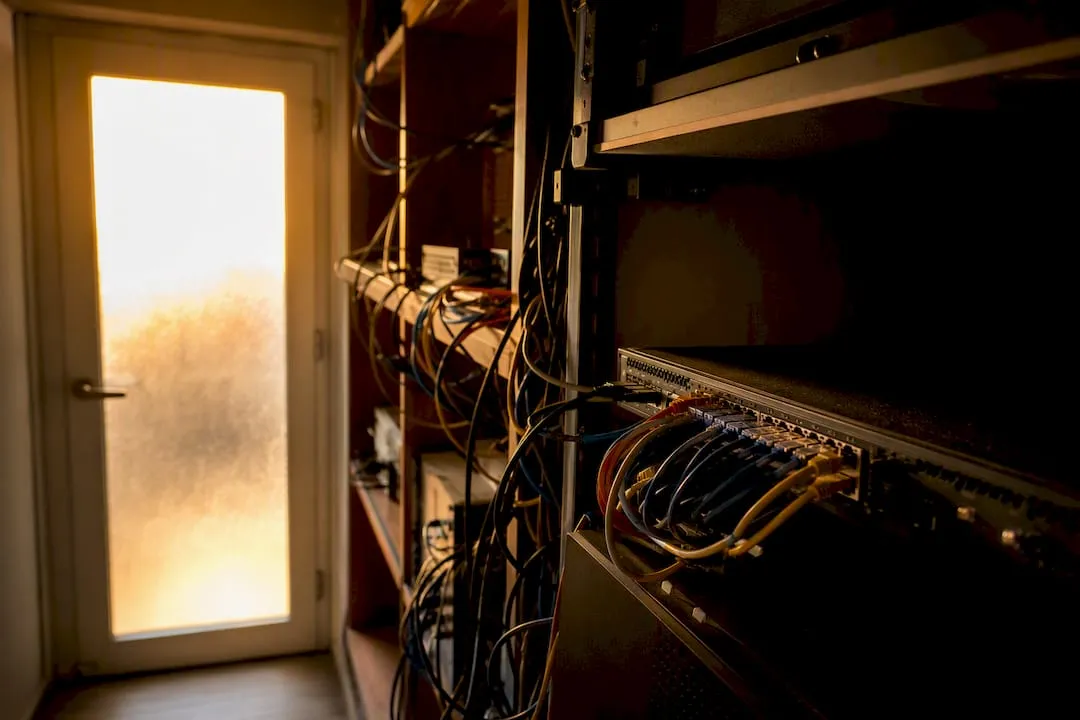 Cables and routers for internet bandwidth