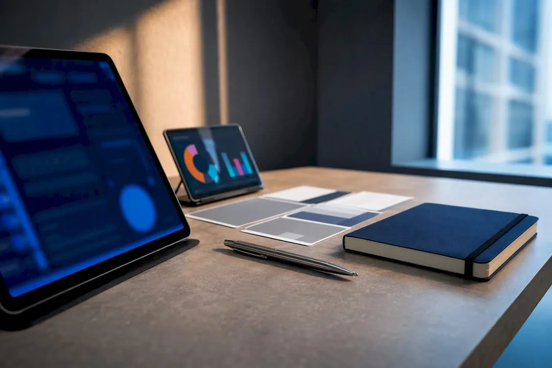 B2B social media planning and analytics station