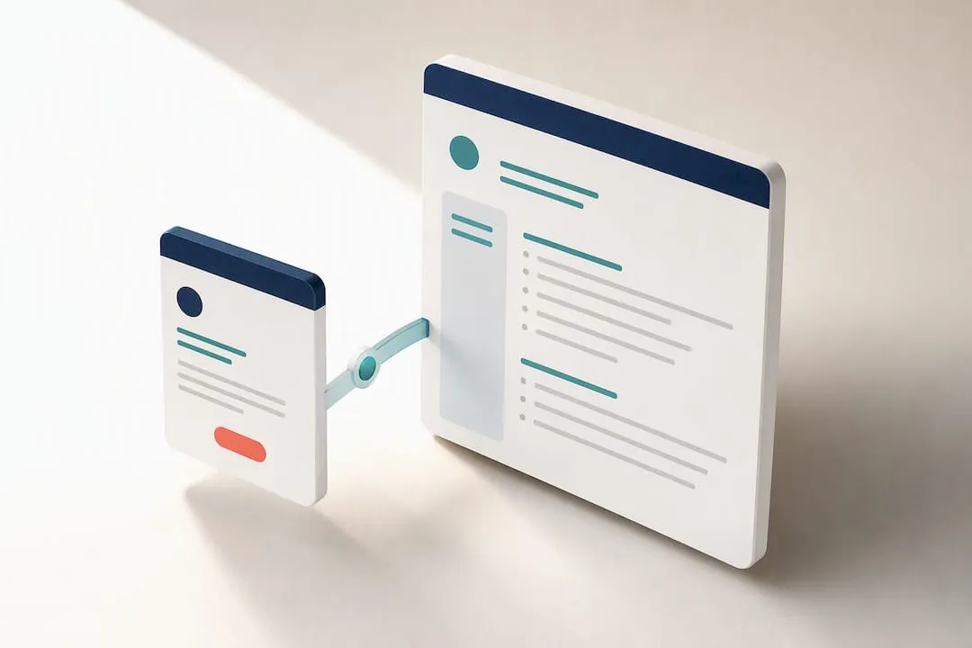 Layered privacy notice information flow